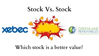 Stock Vs Stock  Xebec Adsorption Inc Vs Greenlane Renewables Inc [upl. by Tonye]