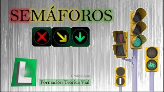 SEMÁFOROS 🚦 SEÑALES DGT 🚥 TEÓRICA CARNET DE CONDUCIR 🚗🚛 TEÓRICO PERMISO B [upl. by Adnuhsar]