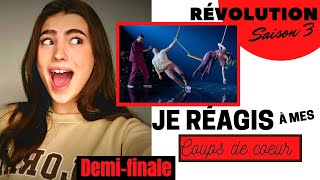 Je réagis à mes coups de cœur Révolution saison 3  Demifinale Cindy Rahman et Yoherlandy [upl. by Idalina181]