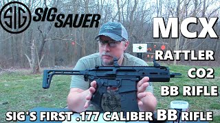 UNBOXING Sig Sauer RATTLER 3 Shot Burst BB Rifle  First Impressions [upl. by Wojcik932]