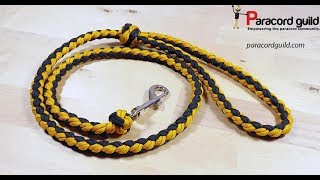 DIY Paracord Dog Leash [upl. by Ayirp]