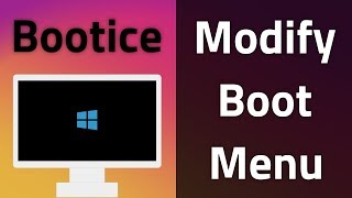 How to modifyedit Windows Boot Options  Bootice [upl. by Coy]