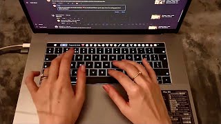 ASMR  Typing amp replying to comments 2  Typing  clicky whispers [upl. by Yclek79]