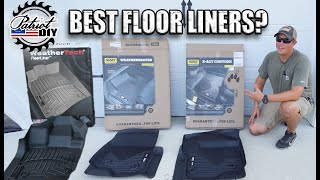 Best Floor Mats Weathertech Floor Liners vs Husky Liners [upl. by Durham]