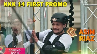 Khatron Ke Khiladi 14 First Promo Asim Riaz Stunt Rohit Shetty Impress  KKK14 [upl. by Arv]