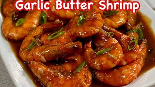 GARLIC BUTTER SHRIMP  Kakaibang luto ng GARLIC BUTTER SHRIMP DAMPA STYLE  Pinoy Simple Cooking [upl. by Torosian43]