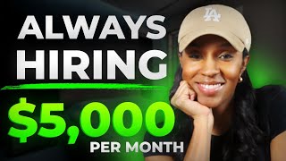 5 Best Work from Home Jobs w NO Experience 2024 [upl. by Baggs]