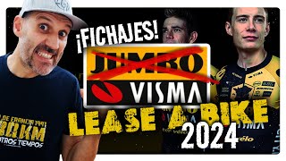 🟡⚫ANÁLISIS del nuevo VISMA  LEASE A BIKE 2024 Fichajes bajas retiros positivos [upl. by Maryl]