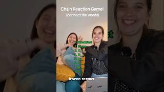 DID YOU GET IT Chain reaction game shorts challenge chainreaction wordgames [upl. by Rothberg]