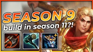 TRY THIS NEW ACHILLES SEASON 11 BUILD  SMITE GM Solo Ranked [upl. by Dressel]