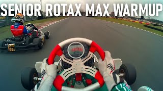 POV Tony Kart Rotax Max Warmup  Circuit Park Berghem [upl. by Rebane]