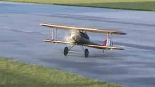 Balsa USA Nieuport 28 testtrim flights [upl. by Henricks392]