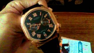 stauer meisterzeit rose gold watch review [upl. by Ellerd]