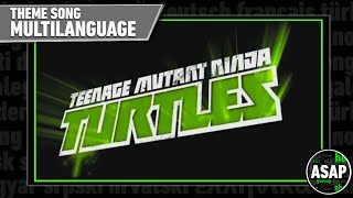 TMNT 2012 Theme Song  Multilanguage Requested [upl. by Omik605]