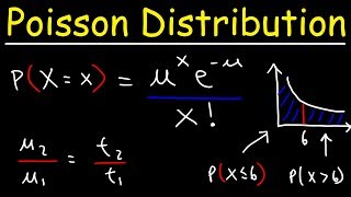 Introduction to Poisson Distribution  Probability amp Statistics [upl. by Moises]