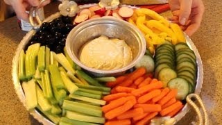 How To Make The Most Amazing Vegetable Platter [upl. by Maharva]