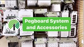 Dollar Tree Pegboard and Accessories  Great for Organization 💚 [upl. by Center]