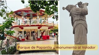 Parque de Papantla y Monumento al Volador papantla pueblomágico papantlapueblomagico [upl. by Akiwak]