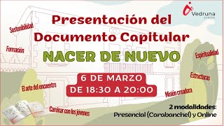 Presentación del documento capitular [upl. by Atnovart821]