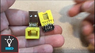 Haciendo Una Extensión USB Modular [upl. by Eisle]