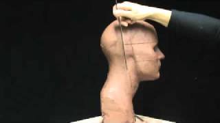 Proportions of the face and head Sculpting a head in clay Basic facial proportions [upl. by Fredela760]