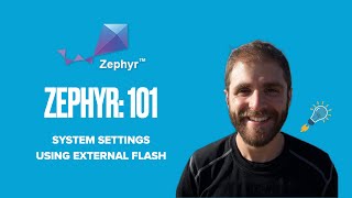 Zephyr 101  Device Settings Using nRF9160 Feather External Flash [upl. by Arimlede]