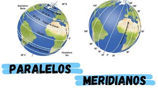 Latitudes e Longitudes Paralelos e Meridianos [upl. by Nawtna]