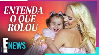 Karoline Lima comenta expulsão de convidada no aniversário de sua filha  E NEWS [upl. by Eikcaj]