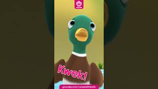 Bebek Oh Bebek  shorts  Lagu Hewan  Lagu Anak Indonesia [upl. by Karyn545]