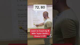 Count by 8 to Shake it off By Taylor Swift [upl. by Durno]