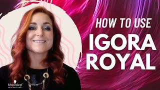 How to Use IGORA ROYAL ❣️ Everything You Need to Know  Schwarzkopf Professional [upl. by Dymoke]