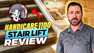 HANDICARE 1100 Stair Lift Review Cost Repairs and More [upl. by Siriso]