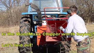 WoodMaxx WM 8H Woodchipper PTOIs it Worth the Money [upl. by Noelopan]