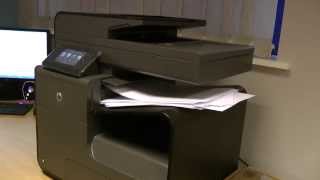 HP OfficeJet Pro X451dw  X551dw Print Speed Test [upl. by Fransis]