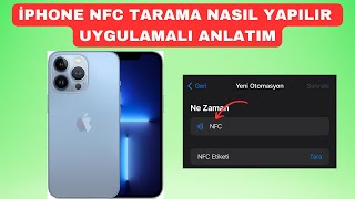 İphone NFC Tarama Nasıl Yapılır  100 Çözüm [upl. by Nnaharas]