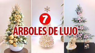 🎄🎅 ¡7 IDEAS INCREÍBLES para un árbol de Navidad ÚNICO 🎁 PASO A PASO [upl. by Joan416]