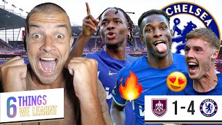 6 THINGS WE LEARNT FROM BURNLEY 14 CHELSEA [upl. by Tarrsus]