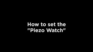 Setting your Stauer Piezo Watch [upl. by Noicpecnoc311]