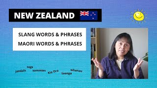 New Zealand slang words amp phrases  Te Reo Maori words amp phrases [upl. by Crosse]