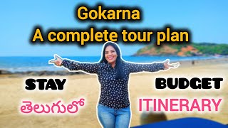 GOKARNA Complete Guide  Full Tour Plan in Telugu  Places to visit in Gokarna KATIPATANG [upl. by Jason490]