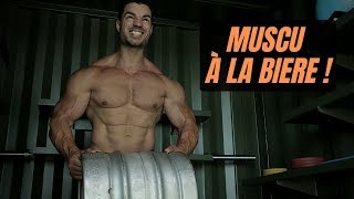 MUSCLER SES EPAULES AVEC UN FÛT DE BIERE [upl. by Day28]