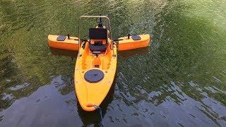 DIY Haswing Manta Ray Kayak Field Test [upl. by Sivar]