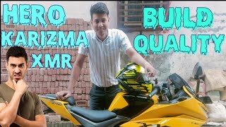 Hero Karizma XMR build quality 😮🥺trending viral karizmaxmr [upl. by Enitsrik]