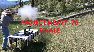 Shooting a HeavyBarreled Winchester 1876 [upl. by Yelrihs]