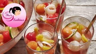 ENGSUB Asian fruit salad Asiatische Fruchtsalat [upl. by Attenweiler106]