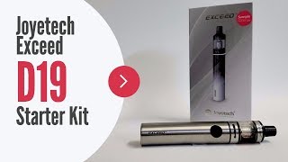 Hardware Review Joyetech Exceed D19 Review [upl. by Bronk856]