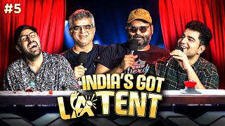 INDIAS GOT LATENT  EP 05 ft KunalKamra AtulKhatriComedian [upl. by Goulden]