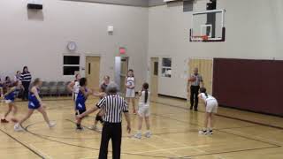 Nokomis Regional Middle School Girls Basketball vs Doughty [upl. by Papert]