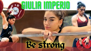 GIULIA IMPERIO  BE STRONG [upl. by Kilah]