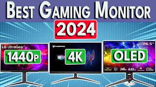 Best Gaming Monitor 2024  1440p 240hz 4K amp OLED  Best Gaming Monitors for PC PS5 XBox [upl. by Ytissac]